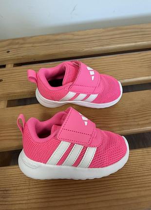 Дитячі рожеві кросівки adidas 22 розові кросівки адідас для дявчинки