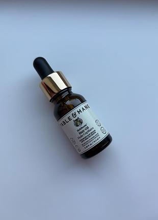 Олійка для волосся fable & mane holiroots pre-wash scalp & hair treatment oil
