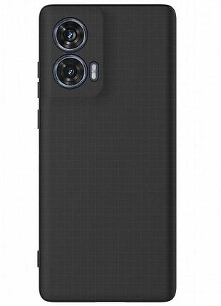 Чехол tpu epik black full camera для motorola moto g85 черный