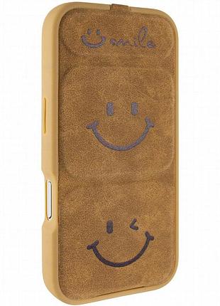 Чехол tpu panel stand для apple iphone 16 pro max (6.9") soft smile