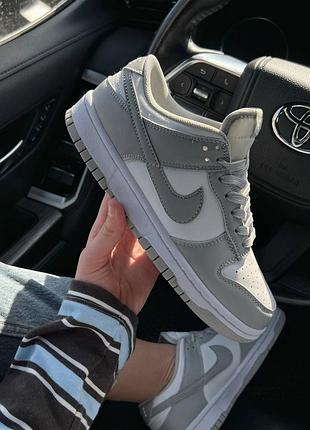 Nike sb dunk low grey premium