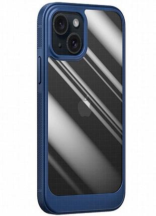 Чехол tpu+pc pulse для apple iphone 14 plus (6.7") blue