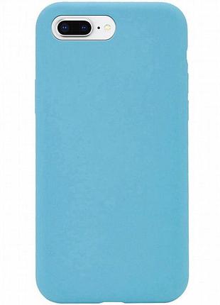 Чехол silk full protective (aa) no logo для apple iphone 7 plus / 8 plus (5.5") бирюзовый / marine green