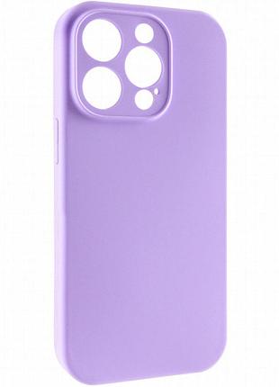 Чехол silk full camera protective (aa) no logo для apple iphone 15 pro max (6.7") сиреневый / dasheen