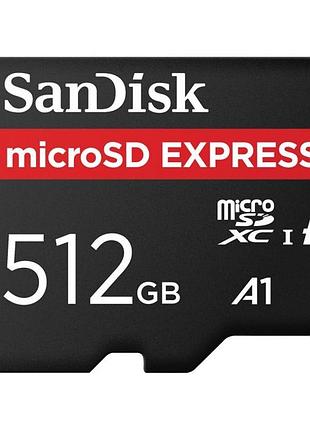 Карта памяти sandisk microsd express 512gb новая мега быстрая оригинал