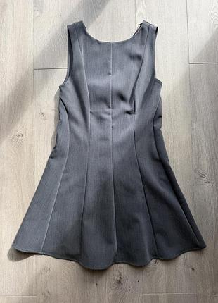 Коротка сукня жіноча bershka сіра