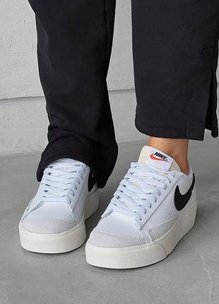 Кроссовки nike blazer low platform 3