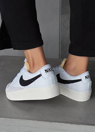Кроссовки nike blazer low platform 7
