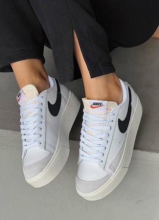 Кроссовки nike blazer low platform 4