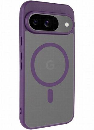 Чехол tpu bloom with magnetic fit для google pixel 11 pro purple