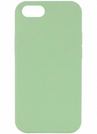 Чехол silk full protective (aa) no logo для apple iphone se (2020) / 7 / 8 (4.7") мятный / mint