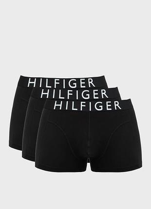 Труси чоловічі боксери tommy hilfiger, чорні, набір