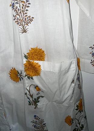 Хлопковый халат oysho 5