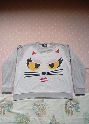 Свитшот karl lagerfeld cat
