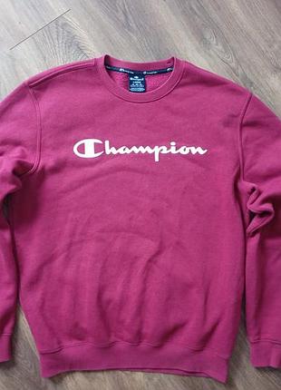 Брендовый свитшот champion.
