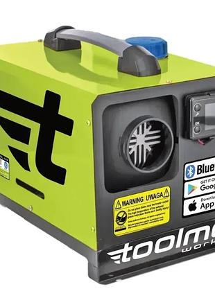 Дизельный автономный обогреватель 9 квт toolme tm188 (230v/12v/24v) управления bluetooth (android/ ios) + пульт ду
