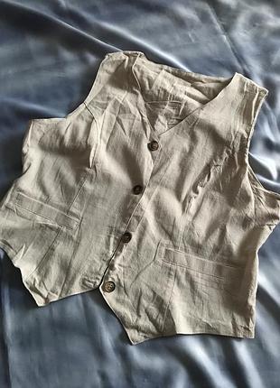 Жилетка трендова коттон (xl)
