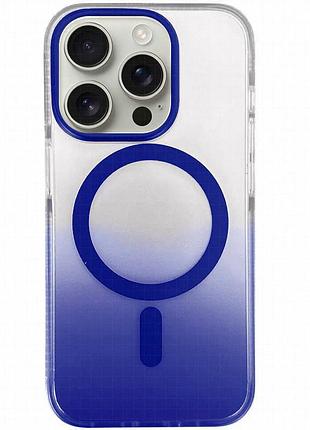 Чехол tpu+pc phantom with magnetic fit для apple iphone 16 pro (6.3") blue