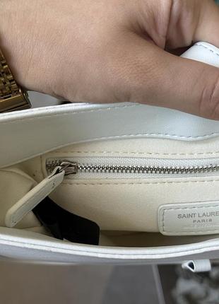 Сумка hobo le 5 a 7 bag in white/silver 9