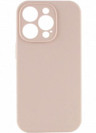 Чехол silk full camera protective (aa) no logo для apple iphone 13 pro (6.1") розовый / pink sand
