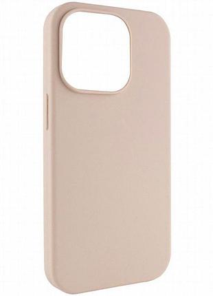Чехол silk (aa) no logo with magnetic fit для apple iphone 16 pro (6.3") розовый / pink sand