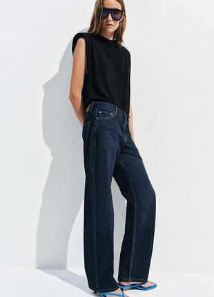 Джинси zw low straight leg zarа