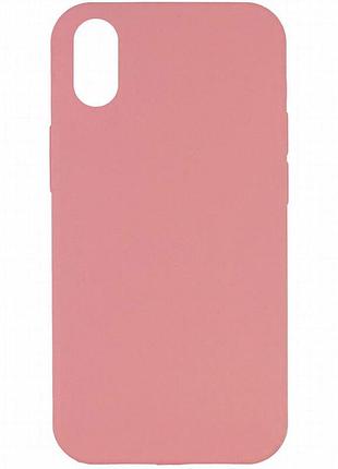 Чехол silk full protective (aa) no logo для apple iphone x / xs (5.8") розовый / light pink