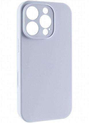 Чехол silk full camera protective (aa) no logo для apple iphone 16 pro max (6.9") голубой / sweet blue
