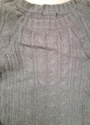 Свитер-платье вязаное размер xs4 фото