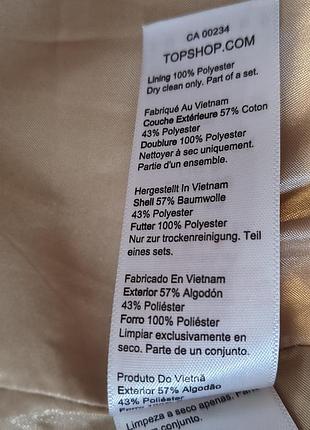Тренч плащ topshop. размер м 5