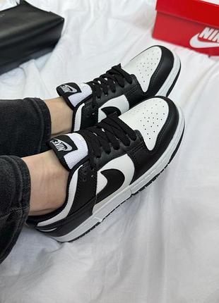 Кросівки жіночі nike sb dunk low чорно-білі