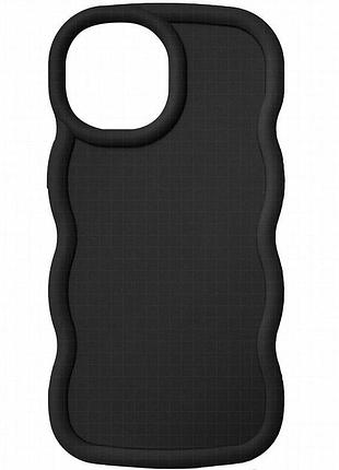Чехол tpu ripple для apple iphone 14 plus / 15 plus (6.7") black