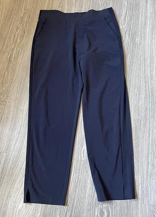 Спортивні штани жіночі athleta сині, розмір 10 (м-l)