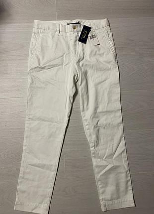 Брюки жіночі polo ralph lauren чінос білі us4