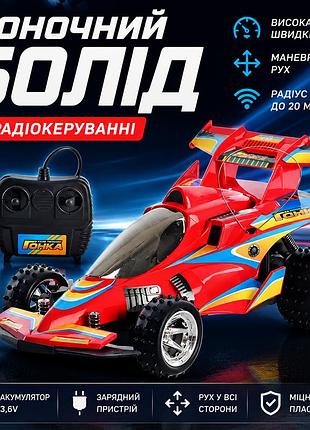 Машинка на радиоуправлении гоночный болид limo toy m 0360 u/r, формула-1, аккумулятор 3,6v, пульт ду, от 5 лет
