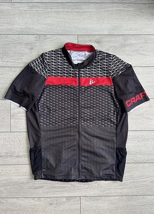 Craft route men's jersey cycling bike size xl хл розмір крафт чоловіча велоджерсі веломайка велофутболка вело джерсі футболка майка оригінал