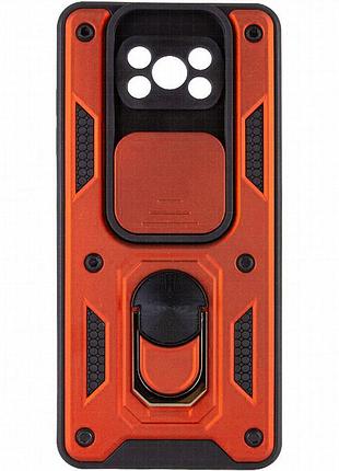 Чехол ummi camshield serge ring для xiaomi poco x3 nfc / poco x3 pro красный / red