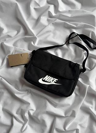 Сумка унісекс nike месенджер чорна