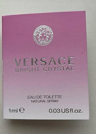 Versace bright crystal 1 мл 2