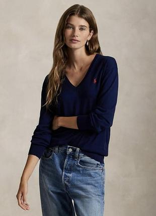 Вовняний жіночий пуловер ralph lauren
