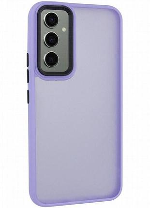 Чехол tpu+pc lyon frosted для samsung galaxy s26 purple