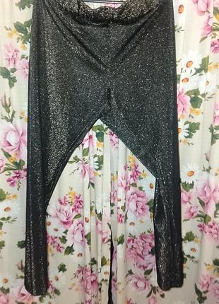 Лосины с люрексом