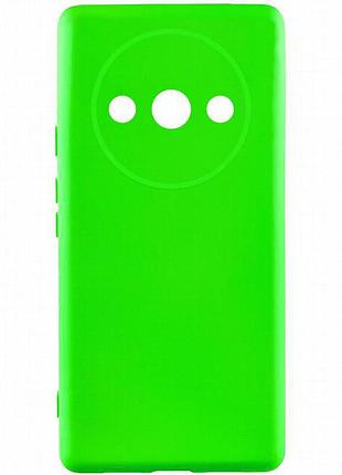 Чехол tpu getman liquid silk full camera для xiaomi redmi a3 салатовый / neon green