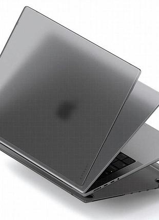Чехол-накладка clear shell для apple macbook air 13.3'' (2018-2020) серый