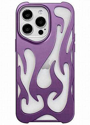 Чехол tpu winfire для apple iphone 15 pro max (6.7") purple