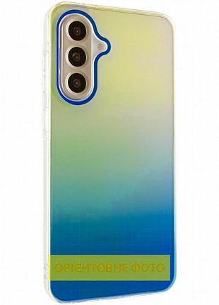 Чехол tpu+pc glassbend для xiaomi redmi note 14 4g (int. version) blue