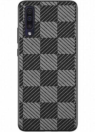 Чехол tpu+pc grid для samsung galaxy a50 (a505f) / a50s / a30s cube