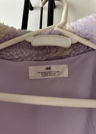 💜 стильная курточка teddy h&m 6