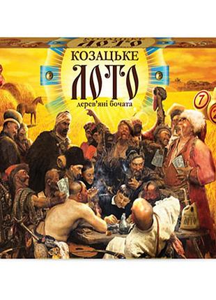 Игра-лото козацкое, деревянные бочонки dtg48, развивающая (дт-ла-06-09)