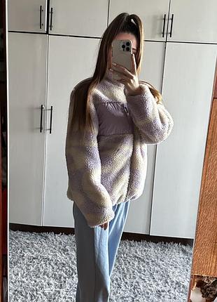 💜 стильная курточка teddy h&m 8